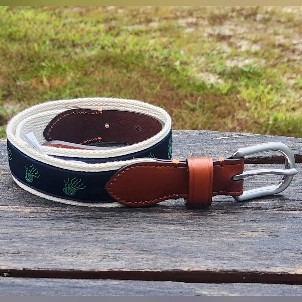 Crewcuts Youth Boys Preppy Patterned Belt M